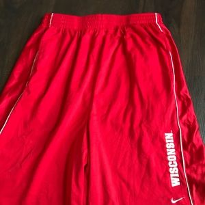 Nike Wisconsin Badgers shorts